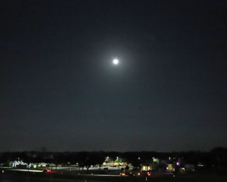 Click to view larger astrophoto. Blue Moon