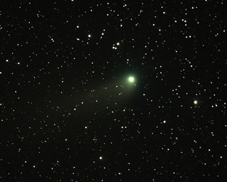 Click to view larger astrophoto. Comet Catalina (2013 US10)