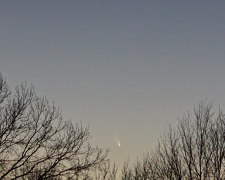Click to view larger astrophoto. Comet PanSTARRS (2011 L4)