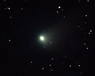 Click to view larger astrophoto. Comet Johnson (C/2015 V2)