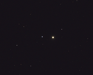Click to view larger astrophoto. Dabih Double Double