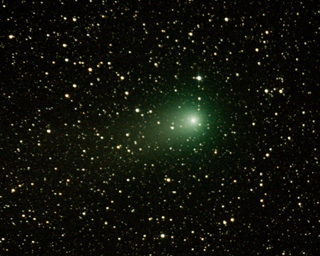 Click to view larger astrophoto. Comet Garradd (2009 P1)
