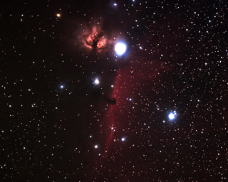 Click to view larger astrophoto. IC434