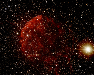 Click to view larger astrophoto. IC 443