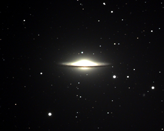Click to view larger astrophoto. M104