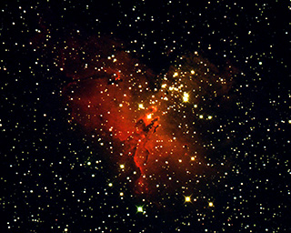 Click to view larger astrophoto. M16