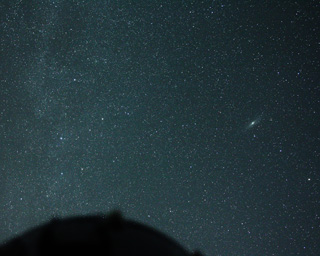 Click to view larger astrophoto. M31