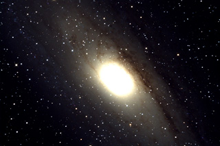Click to view larger astrophoto. M31 Core