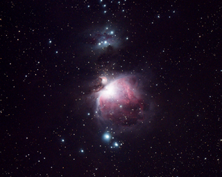 Click to view larger astrophoto. M42plus
