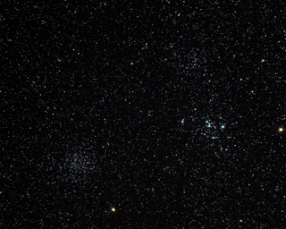 Click to view larger astrophoto. M46 Cluster