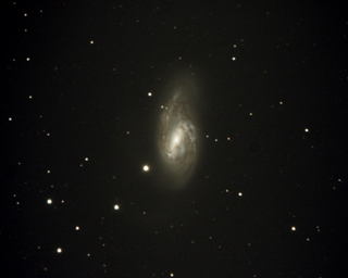 Click to view larger astrophoto. M66