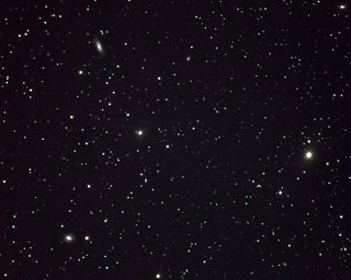 Click to view larger astrophoto. M89 Group
