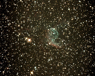 Click to view larger astrophoto. NGC2359