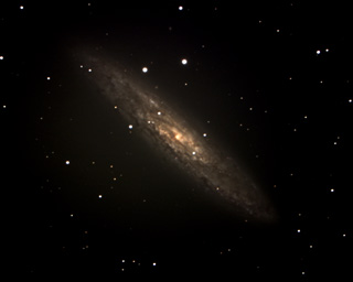Click to view larger astrophoto. NGC253