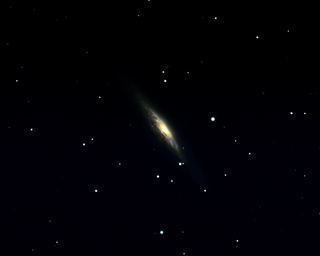 Click to view larger astrophoto. NGC 2683
