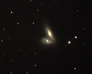 Click to view larger astrophoto. Siamese Galaxies