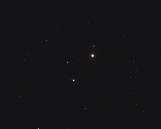 Click to view larger astrophoto. Omicron 1 Multiple